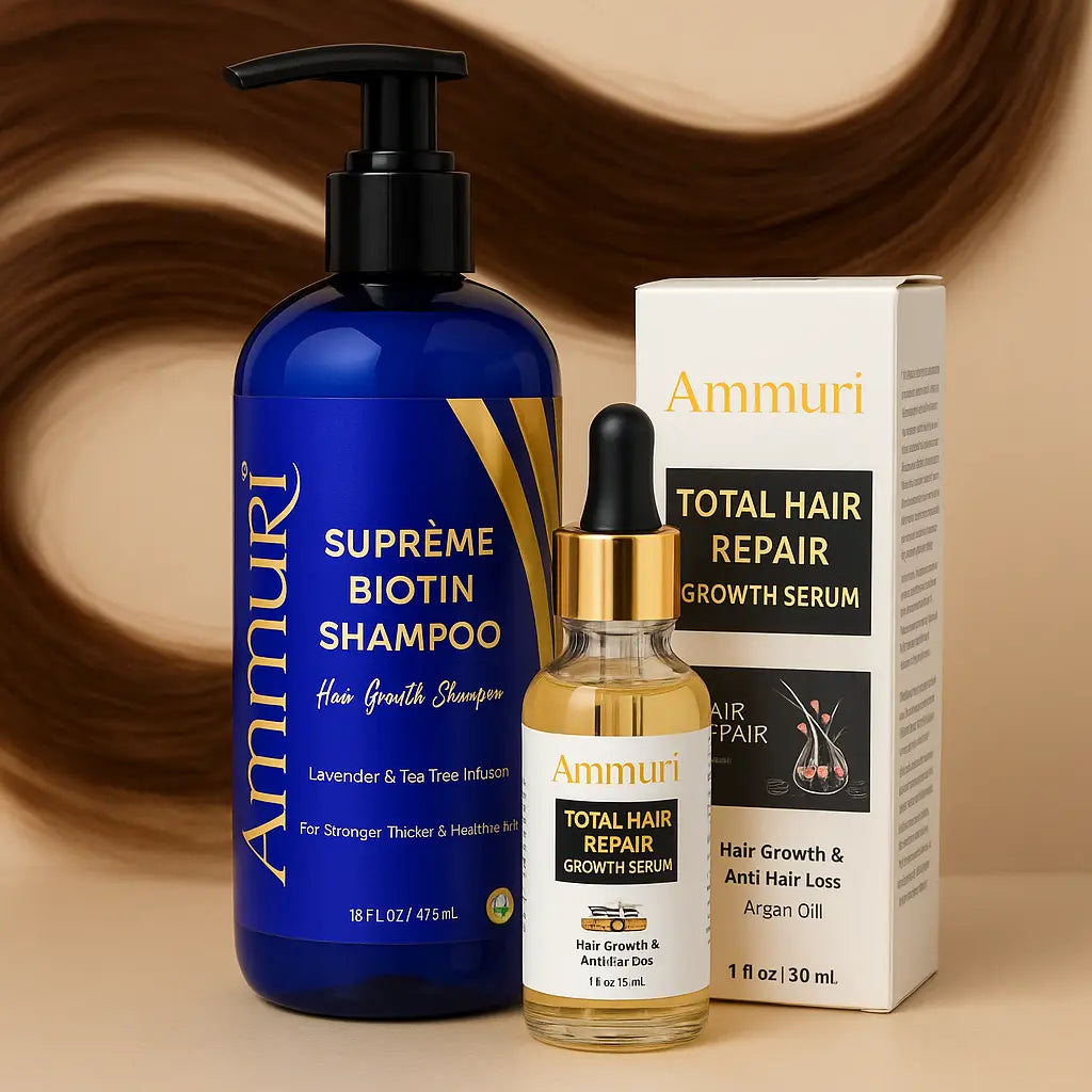 Anti-Hair Loss Shampoo & Strengthening Hair Serum
