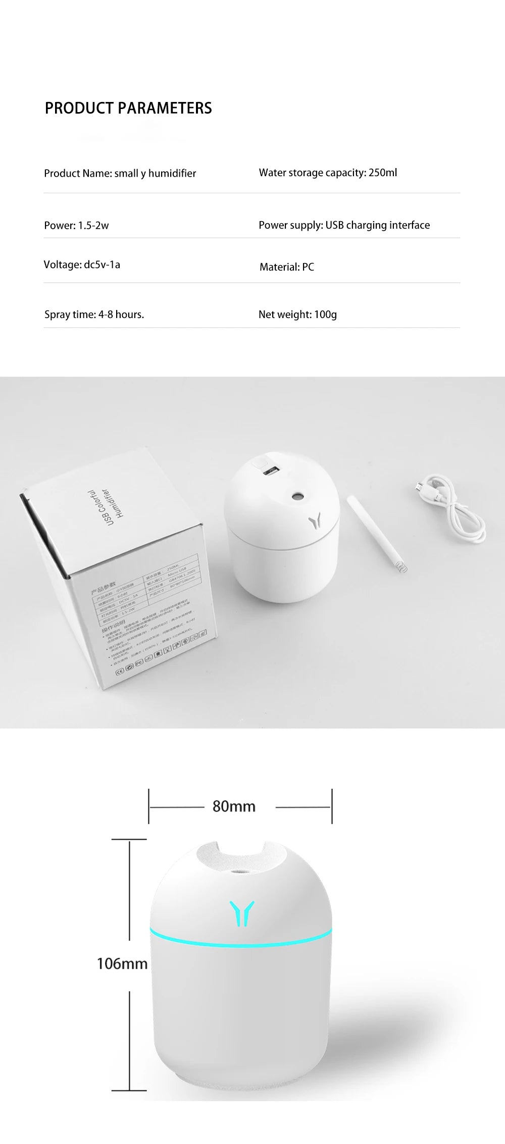 Ultrasonic Humificator Freshener