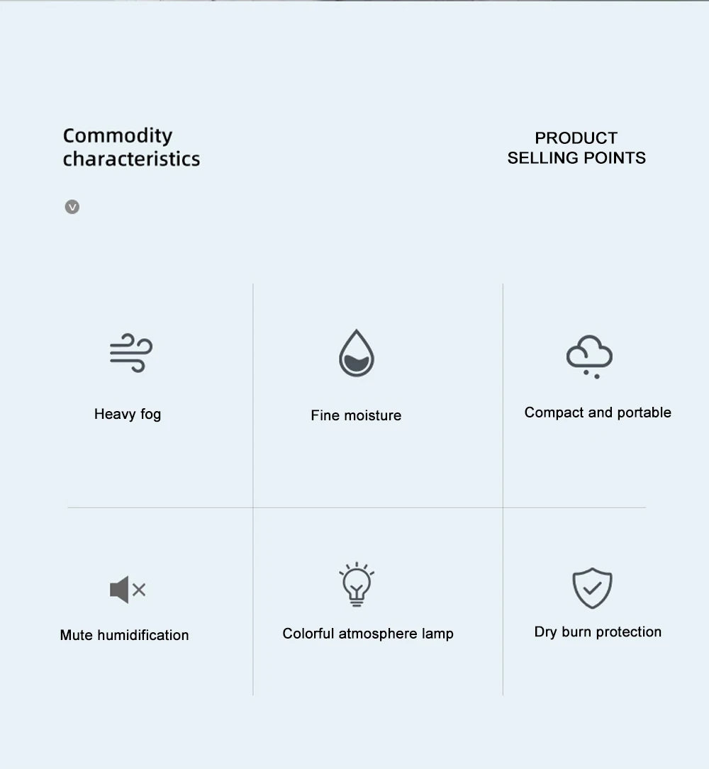 Ultrasonic Humificator Freshener