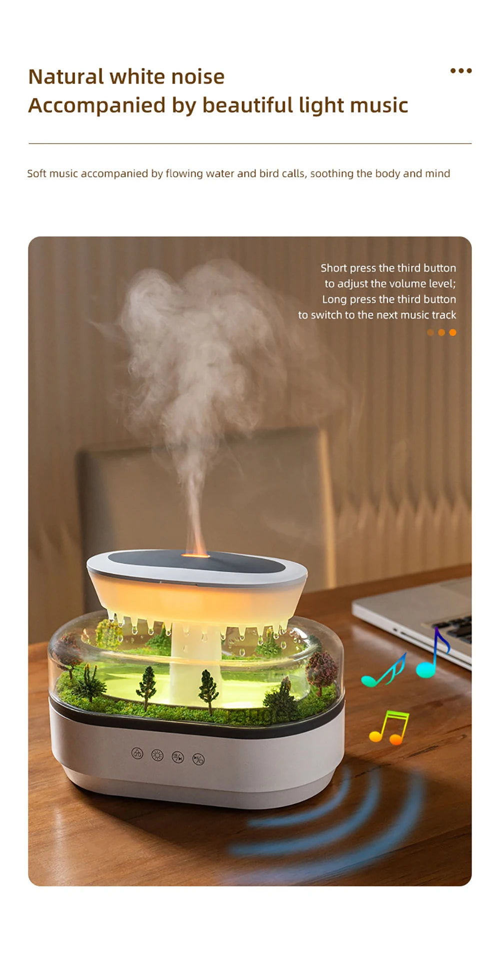 Raindrop Music Humidifie