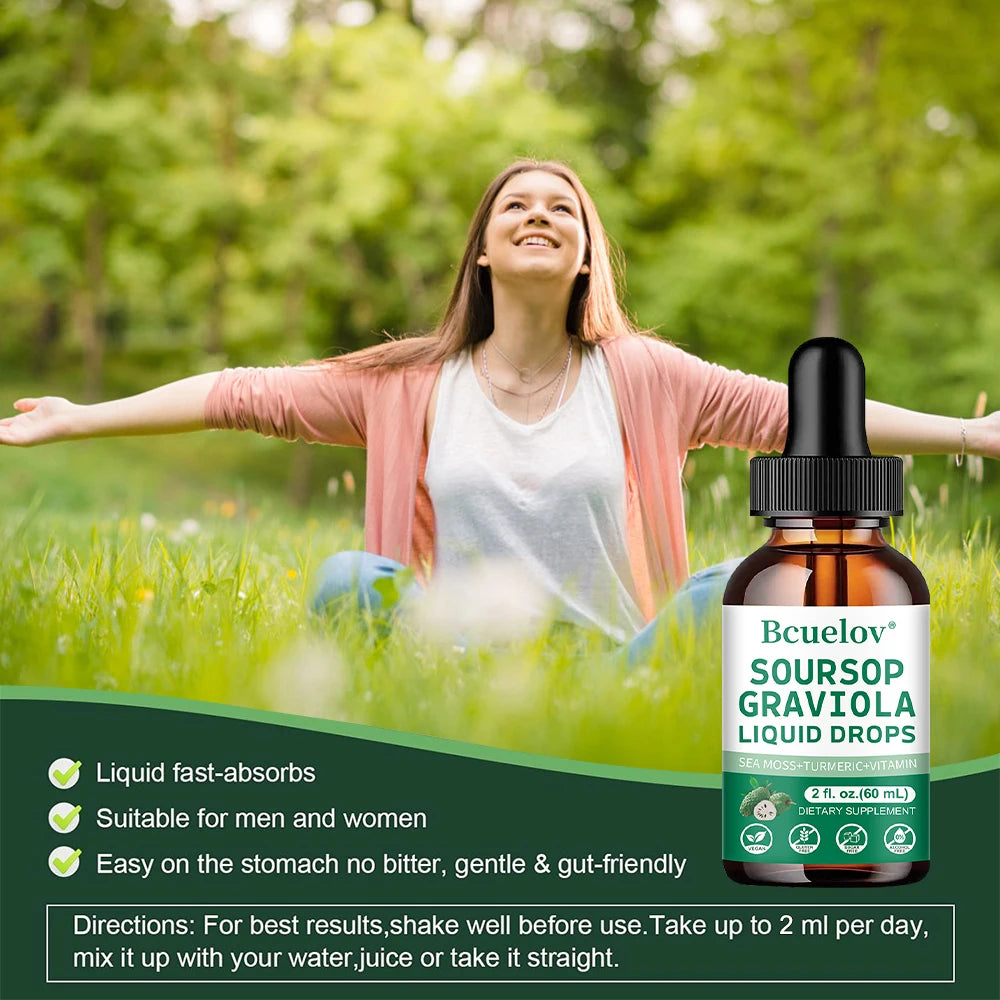 Soursop Graviola Liquid Drops