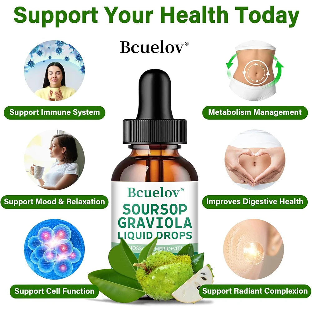 Soursop Graviola Liquid Drops