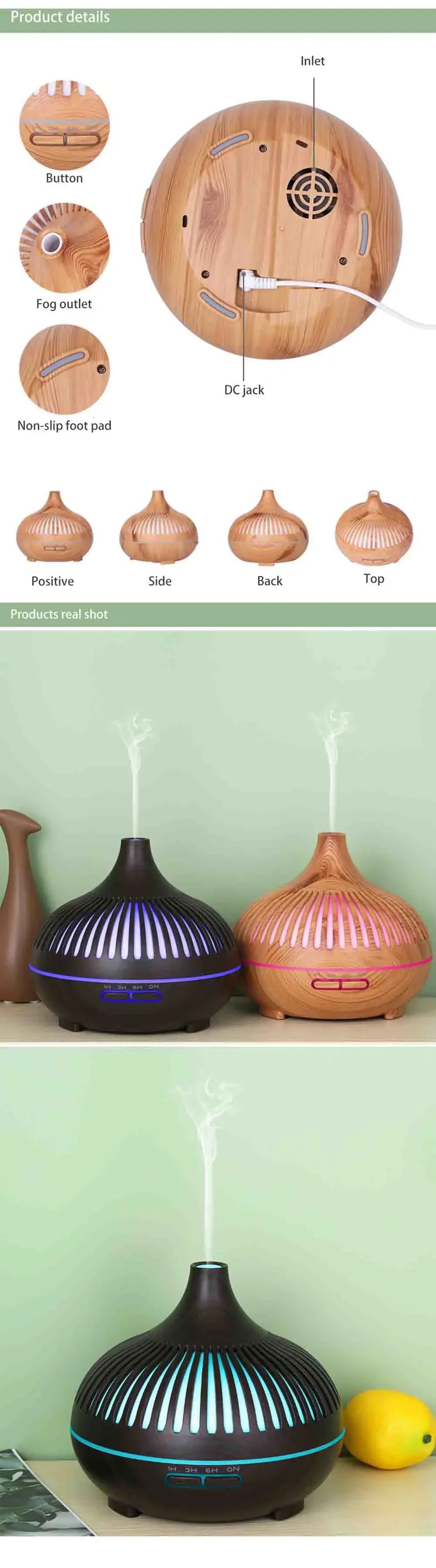 550ML Home Aromatherapy Diffuser
