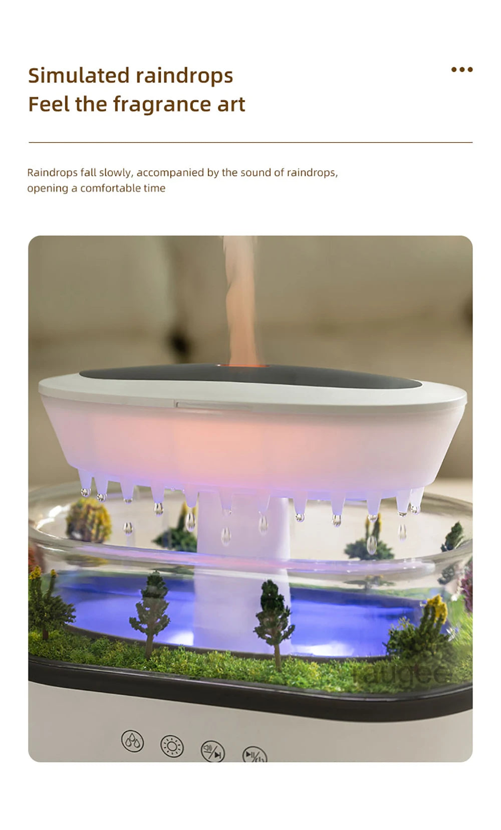 Raindrop Music Humidifie