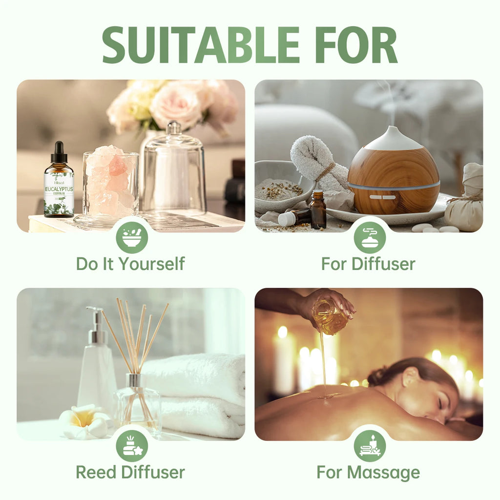 Eucalyptus Essential Massage Oils