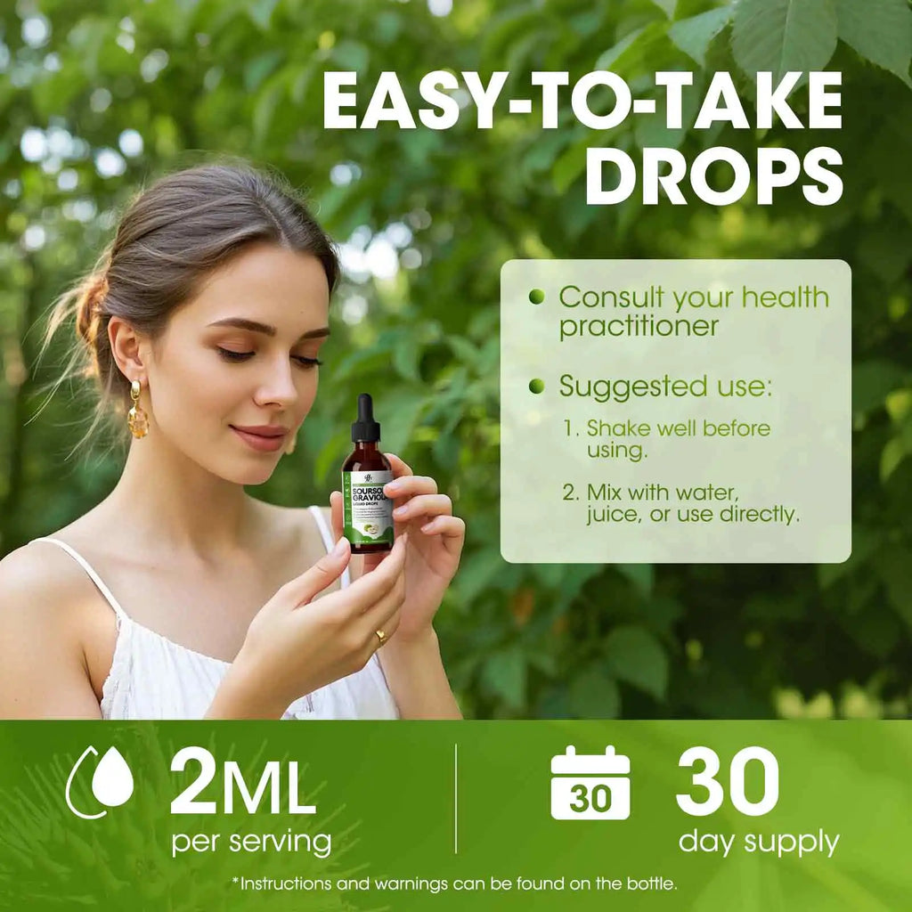 Soursop Graviola Liquid Drop for Cell & Regenerationh Support