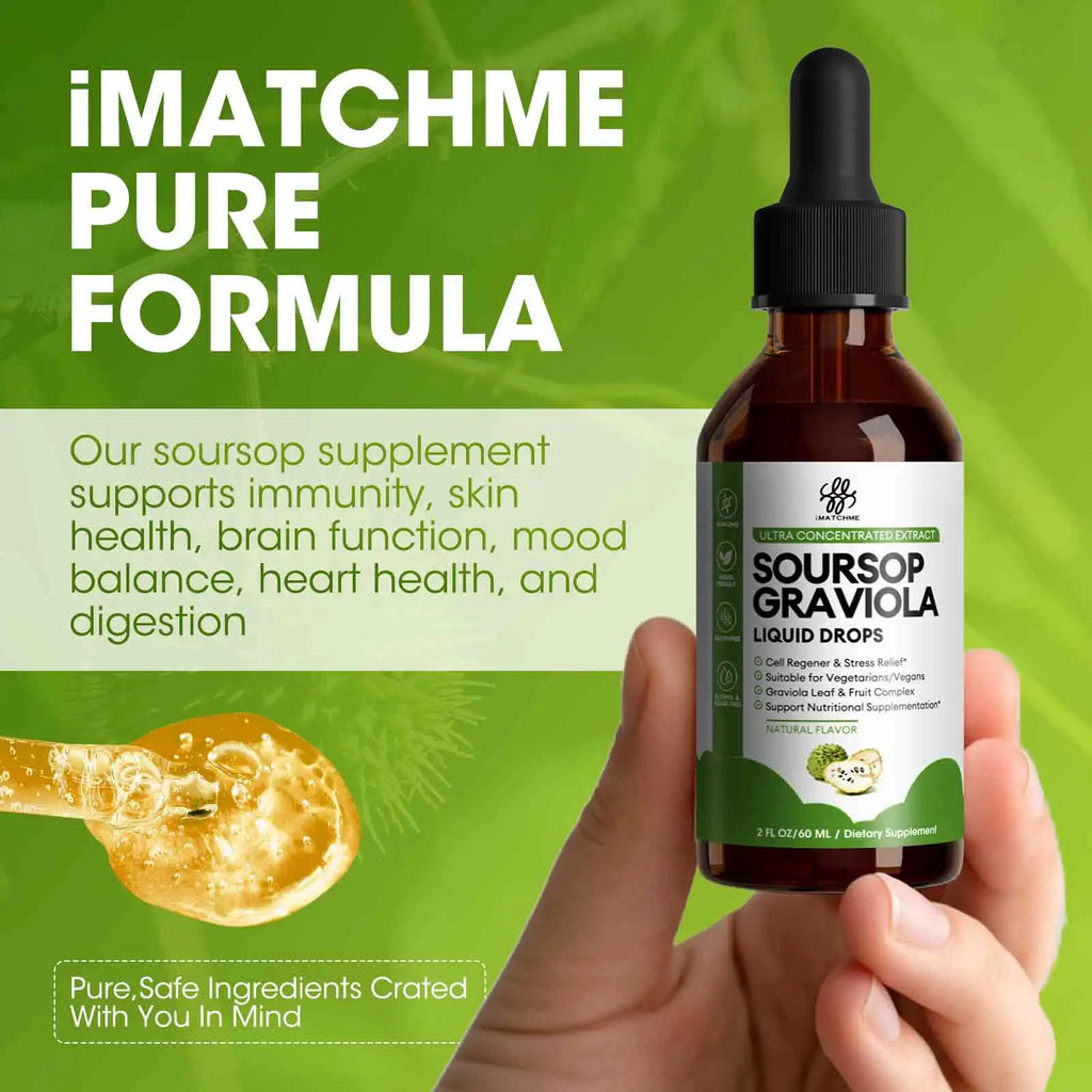 Soursop Graviola Liquid Drop for Cell & Regenerationh Support