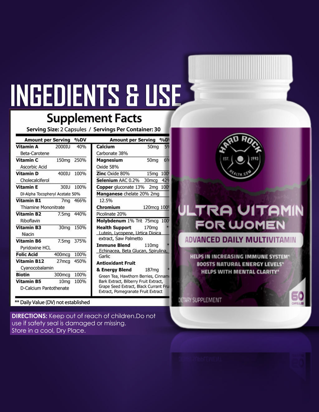 Women's Daily Multivitamins