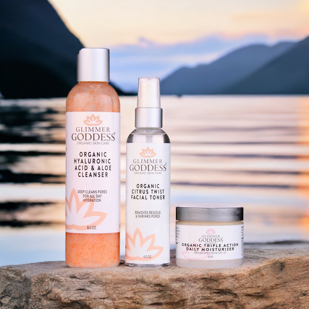 Organic 3 Step Anti-Aging Skin Care Kit