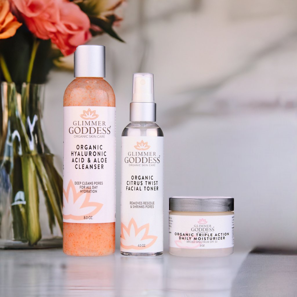 Organic 3 Step Anti-Aging Skin Care Kit