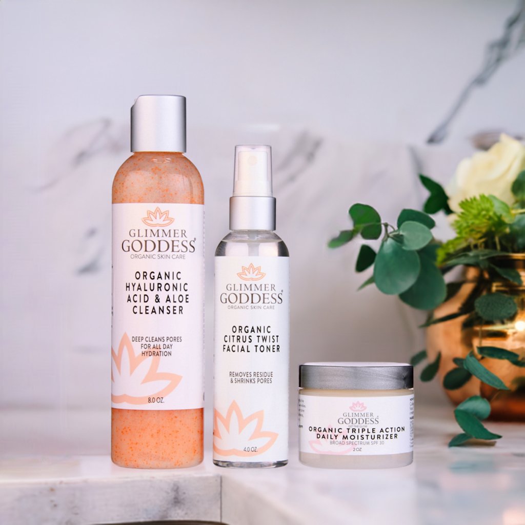 Organic 3 Step Anti-Aging Skin Care Kit